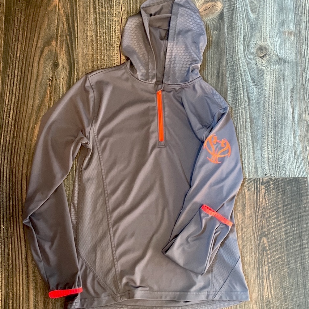 1/4 Zip Under Armour Youth L Athletic Warm Up